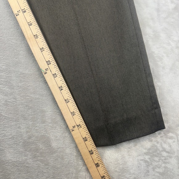 Lauren Ralph Lauren Men's Dress Pants 38W x 29L Olive Green Flat Front Trousers - Picture 5 of 9